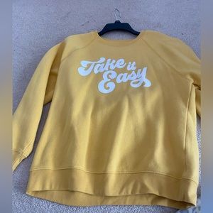 Small Yellow Crewneck